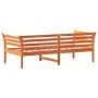 Sofá cama de madera maciza de pino marrón cera 80x200 cm de , Camas y somieres - Ref: Foro24-842869, Precio: 116,26 €, Descue...