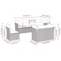Set de sofás de jardín 8 pzas y cojines ratán sintético gris de , Conjuntos de jardín - Ref: Foro24-3217930, Precio: 489,08 €...