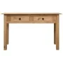 Mesa consola madera maciza pino Panamá Range 110x40x72 cm de vidaXL, Mesas auxiliares - Ref: Foro24-282679, Precio: 134,54 €,...