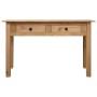 Mesa consola madera maciza pino Panamá Range 110x40x72 cm de vidaXL, Mesas auxiliares - Ref: Foro24-282679, Precio: 137,48 €,...