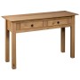 Mesa consola madera maciza pino Panamá Range 110x40x72 cm de vidaXL, Mesas auxiliares - Ref: Foro24-282679, Precio: 137,48 €,...