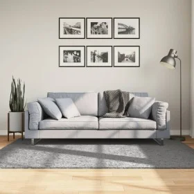 Alfombra peluda de pelo largo moderna PAMPLONA gris 140x200 cm de , Alfombras - Ref: Foro24-375257, Precio: 60,02 €, Descuent...