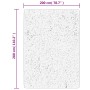 Alfombra peluda de pelo largo moderna PAMPLONA negra 200x280 cm de , Alfombras - Ref: Foro24-375283, Precio: 105,98 €, Descue...