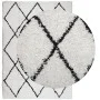 Alfombra de pelo largo moderna PAMPLONA crema y negro 240x340cm de , Alfombras - Ref: Foro24-375373, Precio: 155,16 €, Descue...