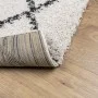Alfombra de pelo largo moderna PAMPLONA crema y negro 240x340cm de , Alfombras - Ref: Foro24-375373, Precio: 155,16 €, Descue...