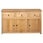 Aparador de madera maciza de pino estilo Panamá 135x40x80 cm de vidaXL, Aparadores - Ref: Foro24-282703, Precio: 407,20 €, De...