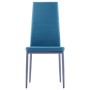 Conjunto de mesa y sillas de comedor 5 piezas azul de vidaXL, muebles para cocinas y comedores - Ref: Foro24-281703, Precio: ...