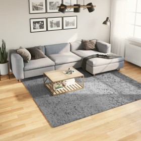 Alfombra peluda de pelo largo moderna PAMPLONA gris 240x240 cm de , Alfombras - Ref: Foro24-375262, Precio: 125,60 €, Descuen...