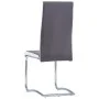 Juego de comedor 5 piezas cuero sintético gris de , muebles para cocinas y comedores - Ref: Foro24-3053012, Precio: 431,14 €,...