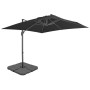 Sombrilla de jardín con base portátil gris antracita de vidaXL, Sombrillas - Ref: Foro24-276346, Precio: 589,34 €, Descuento: %