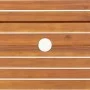 Mesa de jardín plegable madera maciza de acacia Ø 90x75 cm de , Mesas de jardín - Ref: Foro24-319670, Precio: 103,91 €, Descu...
