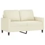 Cream velvet 3-piece sofa set with cushions by , Sofas - Ref: Foro24-3201962, Price: 756,02 €, Discount: %