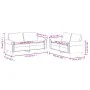 Juego de sofás con cojines 2 piezas cuero sintético capuchino de , Sofás - Ref: Foro24-3202154, Precio: 442,24 €, Descuento: %