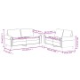 Juego de sofás con cojines 2 piezas cuero sintético capuchino de , Sofás - Ref: Foro24-3202154, Precio: 448,98 €, Descuento: %