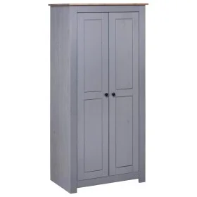 Panama Range gray pine solid wood wardrobe 80x50x171.5 cm by vidaXL, Wardrobes - Ref: Foro24-282665, Price: 381,36 €, Discoun...