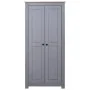 Armario madera maciza pino gris Panamá Range 80x50x171,5 cm de vidaXL, Armarios roperos - Ref: Foro24-282665, Precio: 381,36 ...