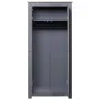 Armario madera maciza pino gris Panamá Range 80x50x171,5 cm de vidaXL, Armarios roperos - Ref: Foro24-282665, Precio: 381,36 ...