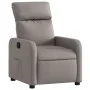 Sillón reclinable de tela gris taupe de , Sillones - Ref: Foro24-374172, Precio: 158,84 €, Descuento: %