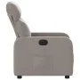 Sillón reclinable de tela gris taupe de , Sillones - Ref: Foro24-374172, Precio: 158,84 €, Descuento: %