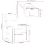 Dunkelbrauner Stoffsessel von , Sessel - Ref: Foro24-374170, Preis: 169,58 €, Rabatt: %