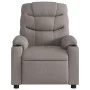 Taupe gray fabric electric recliner by , Armchairs - Ref: Foro24-3206634, Price: 252,02 €, Discount: %
