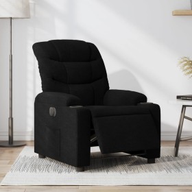 Sillón reclinable eléctrico de tela negro de , Sillones - Ref: Foro24-3206629, Precio: 246,31 €, Descuento: %