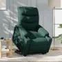 Sillón eléctrico reclinable elevable de tela verde oscuro de , Sillones - Ref: Foro24-3206669, Precio: 362,64 €, Descuento: %