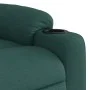 Sillón eléctrico reclinable elevable de tela verde oscuro de , Sillones - Ref: Foro24-3206669, Precio: 362,64 €, Descuento: %