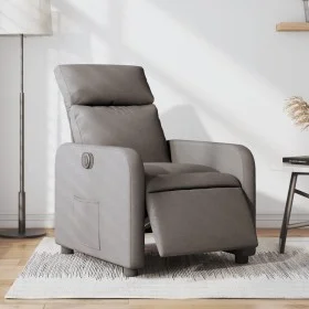 Sillón reclinable eléctrico tela gris taupé de , Sillones - Ref: Foro24-3206688, Precio: 209,75 €, Descuento: %