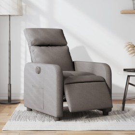 Sillón reclinable eléctrico tela gris taupé de , Sillones - Ref: Foro24-3206688, Precio: 217,91 €, Descuento: %