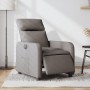 Sillón reclinable eléctrico tela gris taupé de , Sillones - Ref: Foro24-3206688, Precio: 217,91 €, Descuento: %