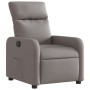 Sillón reclinable eléctrico tela gris taupé de , Sillones - Ref: Foro24-3206688, Precio: 217,91 €, Descuento: %