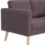 Sofá de 3 plazas de tela color gris topo de vidaXL, Sofás - Ref: Foro24-281366, Precio: 306,78 €, Descuento: %