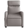 Sillón reclinable eléctrico tela gris taupé de , Sillones - Ref: Foro24-3206688, Precio: 217,91 €, Descuento: %