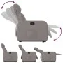 Hebbarer Liegesessel aus taupegrauem Stoff von , Sessel - Ref: Foro24-3206706, Preis: 245,36 €, Rabatt: %