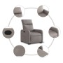 Sillón reclinable elevable tela gris taupe de , Sillones - Ref: Foro24-3206706, Precio: 240,23 €, Descuento: %
