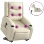 Elektrischer Hebe-Massagesessel aus cremefarbenem Kunstleder von , Sessel - Ref: Foro24-3206564, Preis: 386,97 €, Rabatt: %