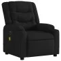 Sillón reclinable de masaje eléctrico tela negro de , Sillones - Ref: Foro24-3206572, Precio: 314,93 €, Descuento: %