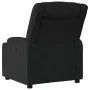Sillón reclinable de masaje eléctrico tela negro de , Sillones - Ref: Foro24-3206572, Precio: 314,93 €, Descuento: %