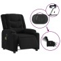 Sillón reclinable de masaje eléctrico tela negro de , Sillones - Ref: Foro24-3206572, Precio: 302,38 €, Descuento: %