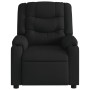 Sillón reclinable de masaje eléctrico tela negro de , Sillones - Ref: Foro24-3206572, Precio: 302,38 €, Descuento: %