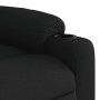 Sillón reclinable de masaje eléctrico tela negro de , Sillones - Ref: Foro24-3206572, Precio: 302,38 €, Descuento: %