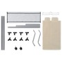 Separador de colada con 3 bolsas acero color crema de vidaXL, Cestas para ropa - Ref: Foro24-282427, Precio: 36,12 €, Descuen...