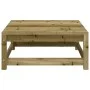 Sofá de jardín sin reposabrazos con reposapiés madera de pino de , Sofás modulares de exterior - Ref: Foro24-837962, Precio: ...