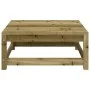 Taburete de jardín madera de pino impregnada 70x70x30 cm de , Sofás modulares de exterior - Ref: Foro24-837941, Precio: 57,22...
