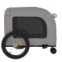 Remolque de bicicleta mascotas hierro tela Oxford rojo gris de , Cochecitos para mascotas - Ref: Foro24-93859, Precio: 112,65...