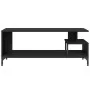 Mueble de TV madera de ingeniería y acero negro 102x40x41 cm de , Muebles TV - Ref: Foro24-842411, Precio: 52,34 €, Descuento: %