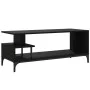 Mueble de TV madera de ingeniería y acero negro 102x40x41 cm de , Muebles TV - Ref: Foro24-842411, Precio: 52,34 €, Descuento: %