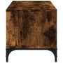 Mueble de TV madera de ingeniería y acero negro 102x40x41 cm de , Muebles TV - Ref: Foro24-842413, Precio: 54,05 €, Descuento: %