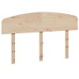 Cabecero de madera maciza de pino 140 cm de , Cabeceros y pies de cama - Ref: Foro24-842502, Precio: 40,51 €, Descuento: %